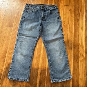 Duplex by Tyte Y2K Vintage Women’s Capri Blue Jeans Size 6 Straight Leg Retro